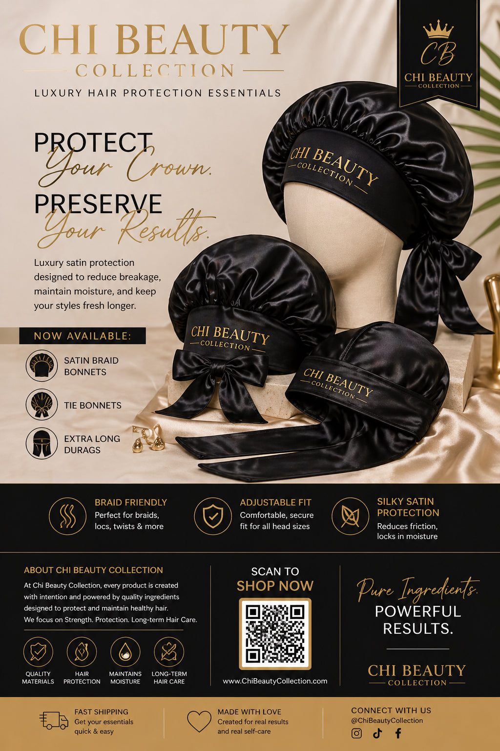 Luxury Hair Protection