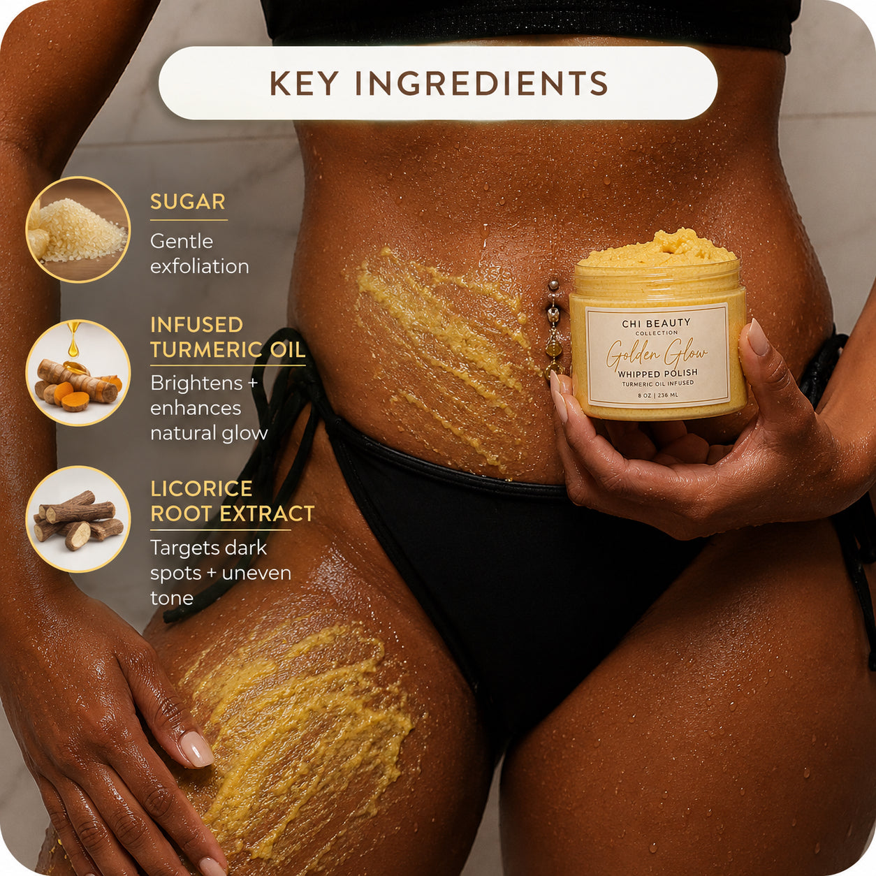 Golden Glow Whipped Polish