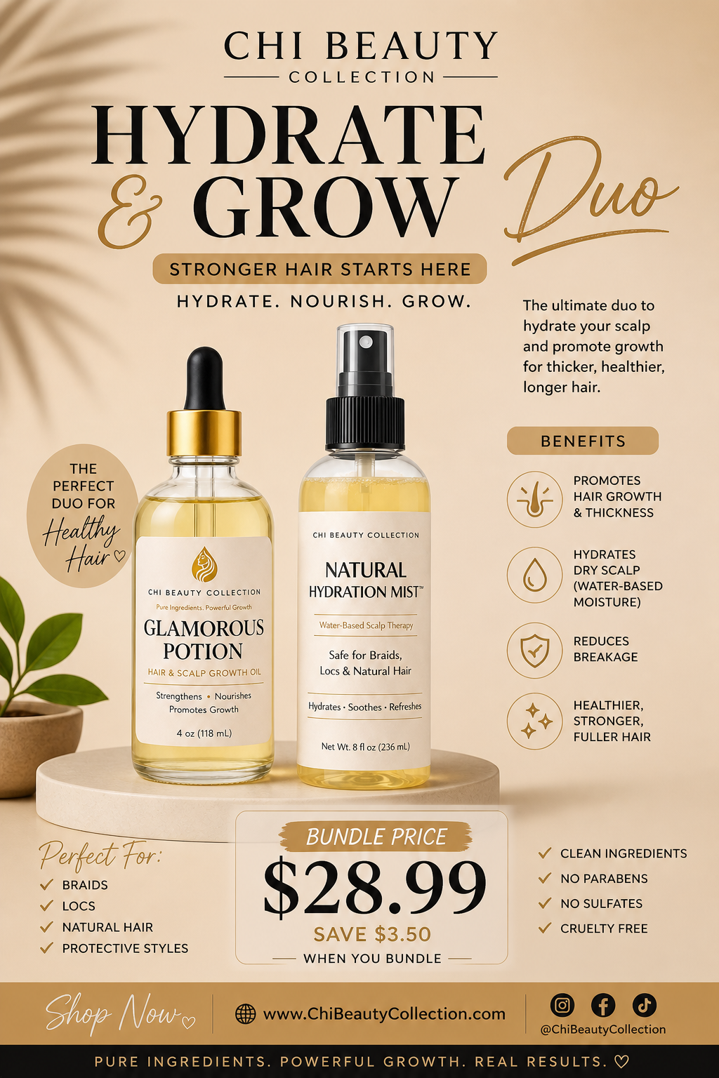 Hydrate & Grow Duo